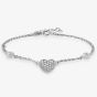 Rosa Lea Heart Double Chain Bracelet BJ-BR212C