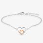 Rosa Lea Double Heart Bracelet AM-2THB027806