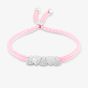 Rosa Lea Pink Cord Toggle Bracelet AM-2THB033906
