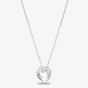 Rosa Lea Pave Knotted Loop Pendant BJ-P3188C