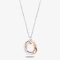 Rosa Lea Triple Intertwined Rings Pendant BJ-PC473CRG0.5