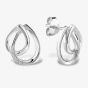 Rosa Lea Pave Intertwined Pears Stud Earrings BJ-E3187C