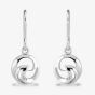 Rosa Lea Round Swirl Dropper Earrings BJ-E3295C