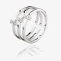 Rosa Lea Triple Open Row Ring BJ-R2788C