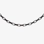 Thomas Henry Black Stainless Steel Square Belcher Link Chain USS-706B2.0