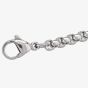 Bourne and Wilde Polished Steel Belcher Chain USS-727S3.5