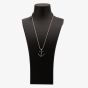 Bourne and Wilde Mens Oxidised Anchor Necklace OSN-1730S-BX