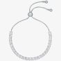 Ted Baker MELRAH Silver Tone Icon Crystal Slider Bracelet TBJ2968-01-02