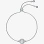 Ted Baker Soleta Silver Tone Crystal Halo Toggle Bracelet TBJ3699-01-02
