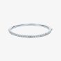 Ted Baker Claudia Slim Silver Tone Crystal Bangle TBJ4062-01-02