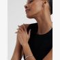 Ted Baker MELISSA Silver Tone Plated Twist Bangle TBJ4185-01-03