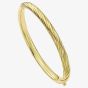 Ted Baker MELISSA Gold Tone Plated Twist Bangle TBJ4185-02-03