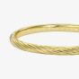 Ted Baker MELISSA Gold Tone Plated Twist Bangle TBJ4185-02-03
