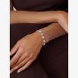 Ted Baker JULIET Silver Tone Plated Multi Cut Crystal Bracelet TBJ4201-01-02