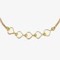 Ted Baker HARRIET Gold Tone Plated White Enamel Heart Bracelet TBJ4214-02-08