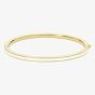 Ted Baker ROLEY Gold Tone Plated White Enamel Bangle TBJ4163-02-08