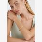 Ted Baker ROLEY Gold Tone Plated White Enamel Bangle TBJ4163-02-08