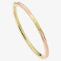 Ted Baker ROLEY Gold Tone Plated Pink Enamel Bangle TBJ4163-02-56