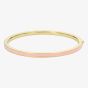 Ted Baker ROLEY Gold Tone Plated Pink Enamel Bangle TBJ4163-02-56