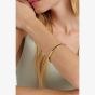Ted Baker ROLEY Gold Tone Plated Black Enamel Bangle TBJ4163-02-05