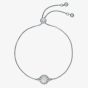 Ted Baker SOLETA Solitaire Sparkle Silver Tone & Crystal Adjustable Bracelet TBJ3699-01-02