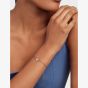 Ted Baker SOLETA Solitaire Sparkle Silver Tone & Crystal Adjustable Bracelet TBJ3699-01-02
