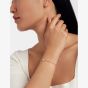 Ted Baker SOLETA Solitaire Sparkle Gold Tone & Crystal Adjustable Bracelet TBJ3699-02-02