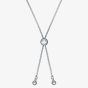 Ted Baker SARSAA Silver Tone Mini Crystal Adjustable Slider Bracelet TBJ3180-01-02