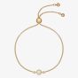 Ted Baker SARSAA Silver Gold Mini Crystal Adjustable Slider Bracelet TBJ3180-02-02