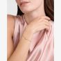 Ted Baker SARSAA Silver Gold Mini Crystal Adjustable Slider Bracelet TBJ3180-02-02
