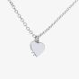 Ted Baker Hara Silver Finish Tiny Heart Pendant Necklace TBJ1145-01-03