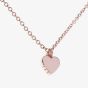 Ted Baker Hara Rose Gold Finish Tiny Heart Pendant Necklace TBJ1145-24-03