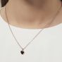 Ted Baker Hara Rose Gold Finish Tiny Heart Pendant Necklace TBJ1145-24-03