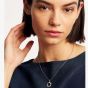Ted Baker CRESAR Silver Tone Crystal Hoop Necklace TBJ3134-01-01