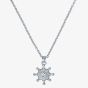 Ted Baker Celstia Crystal Star Silver Pendant Necklace TBJ3482-01-02