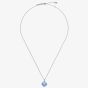 Ted Baker Crastel Silver Tone Blue Crystal Necklace TBJ3692-01-201