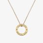 Ted Baker LOELLE Gold Tone Plated Circle Pendant Necklace TBJ3816-02-03