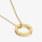 Ted Baker LOELLE Gold Tone Plated Circle Pendant Necklace TBJ3816-02-03