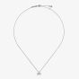Ted Baker Blaire Silver Tone Mini Bow Pendant Necklace TBJ4175-01-03