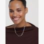 Ted Baker JULIE Silver Tone Plated Multi Cut Crystal Necklace TBJ4200-01-02