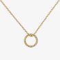 Ted Baker HERI Gold Tone Plated Crystal Open Circle Pendant TBJ4225-02-02
