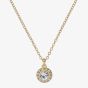 Ted Baker SOLTELL Solitaire Sparkle Gold Tone & Crystal Pendant TBJ3695-02-02
