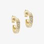 Ted Baker SEENITA Gold Tone Crystal Huggie Hoop Earrings TBJ2767-02 02