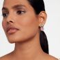 Ted Baker Craset Silver Tone Green & Pink Crystal Dropper Earrings TBJ3694-01-212