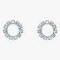 Ted Baker HALIANA Silver Tone Halo Crystal Stud Earrings TBJ3812-01-02