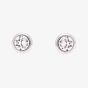 Ted Baker Sinaa Silver Tone Mini Crystal Stud Earrings TBJ3124-01-02