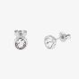 Ted Baker Sinaa Silver Tone Mini Crystal Stud Earrings TBJ3124-01-02
