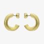 Ted Baker Hilya Gold Tone Half Hoop Earrings TBJ4055-02-03