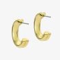 Ted Baker Hilya Gold Tone Half Hoop Earrings TBJ4055-02-03