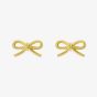 Ted Baker Brooke Gold Tone Mini Bow Stud Earrings TBJ4156-02-03